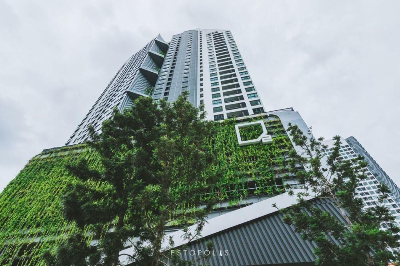 Ferienwohnung Ideo O2网红泳池 32F Skyline view Bitec BTS Bangna400米 Bangkok Exterior foto